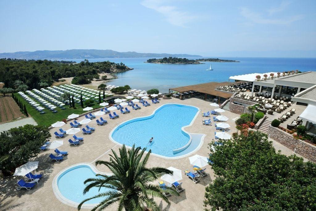 Aks Hinitsa Bay Hotel Porto Heli Exterior foto