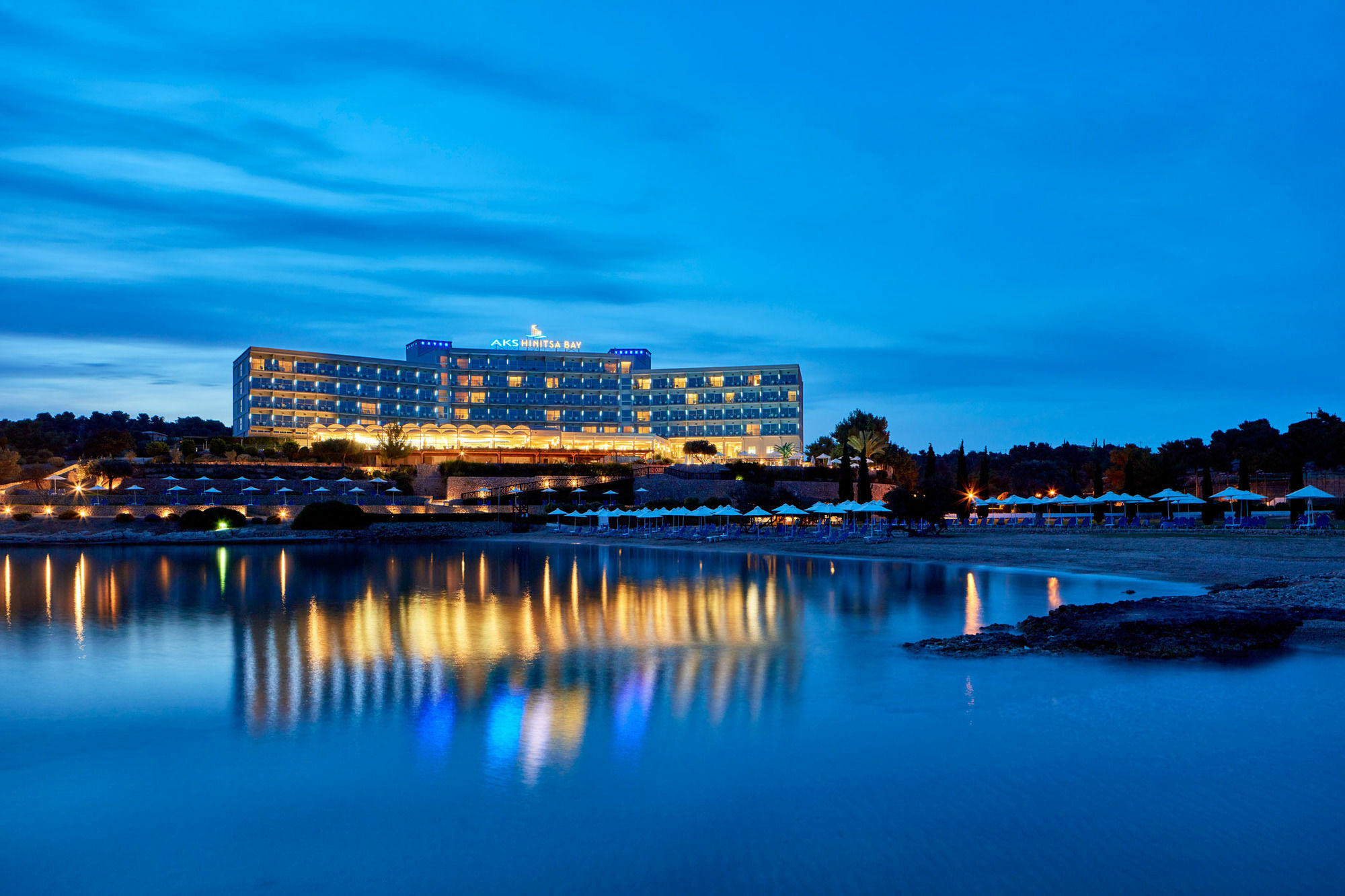 Aks Hinitsa Bay Hotel Porto Heli Exterior foto