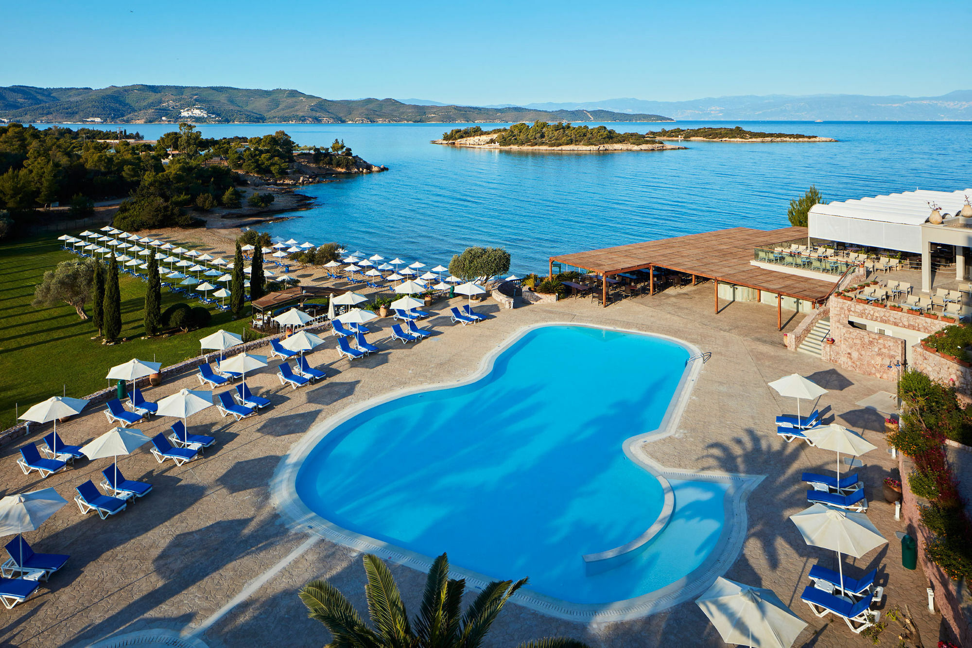 Aks Hinitsa Bay Hotel Porto Heli Exterior foto