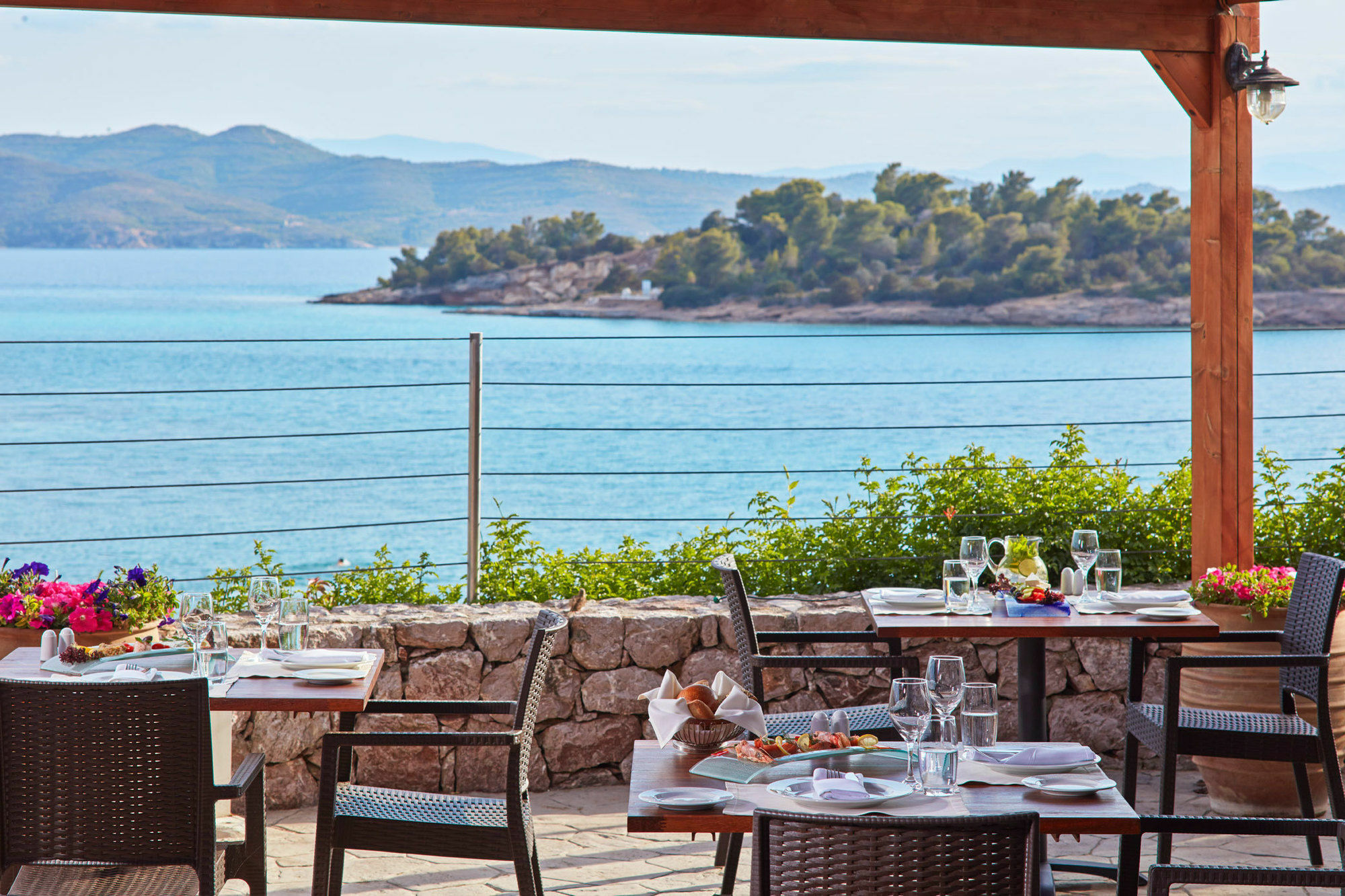 Aks Hinitsa Bay Hotel Porto Heli Exterior foto